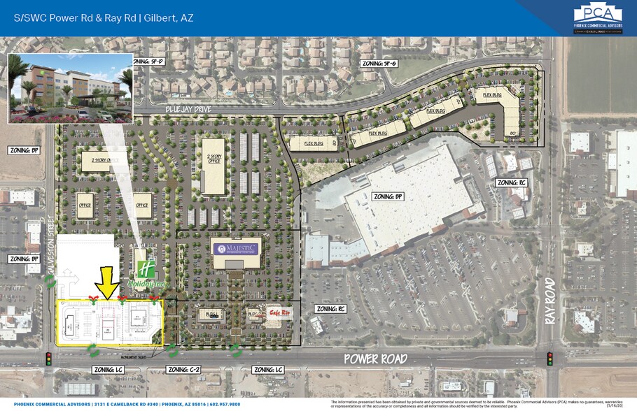 S/SWC Power Rd & Ray Rd, Gilbert, AZ à vendre - Photo de l’immeuble – Image 2 sur 4