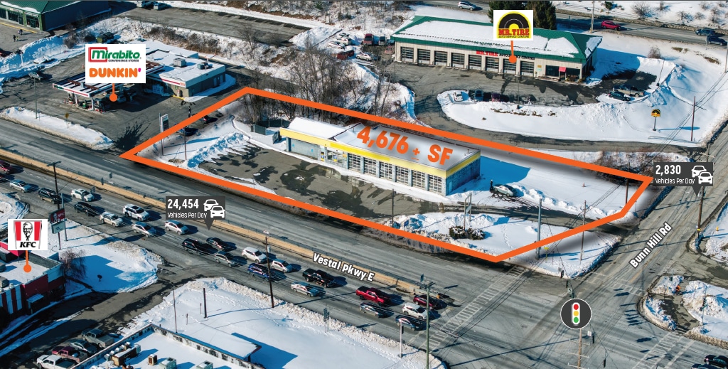 4009 Vestal Pky E, Vestal, NY à louer Photo principale– Image 1 sur 5