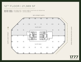 1777 N Kent St, Arlington, VA à louer Plan d’étage– Image 1 sur 1