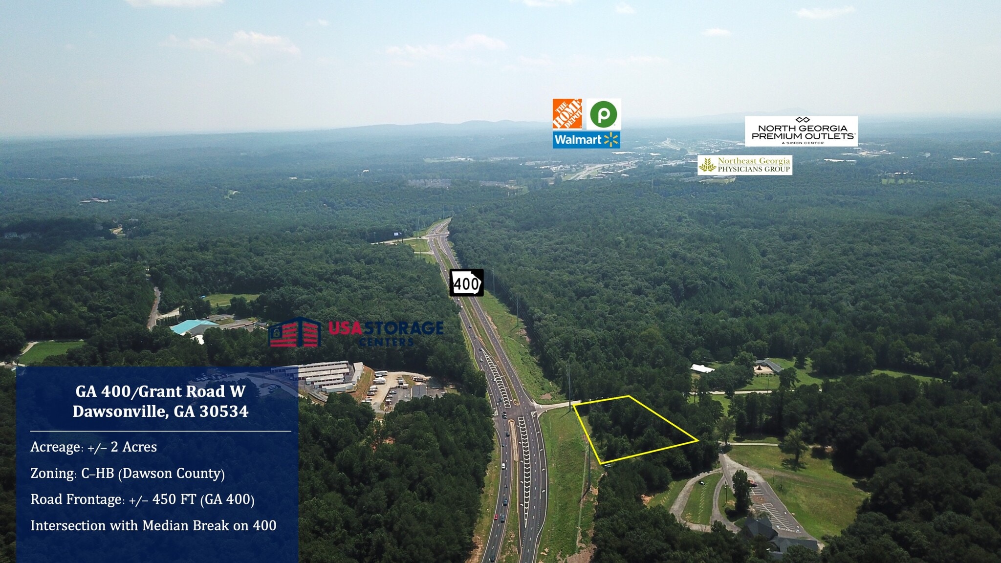 0 Grant Road West, Dawsonville, GA à vendre Photo principale– Image 1 sur 7
