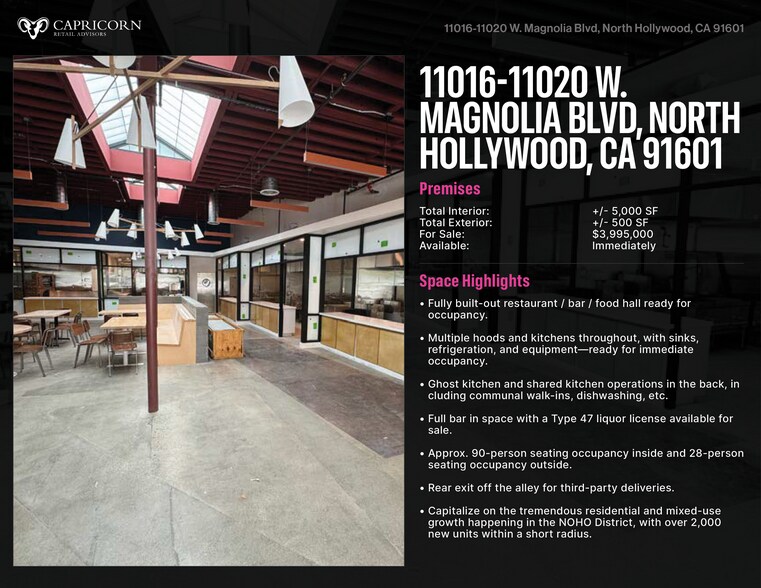 11016 Magnolia Blvd, North Hollywood, CA à vendre - Photo de l’immeuble – Image 3 sur 22