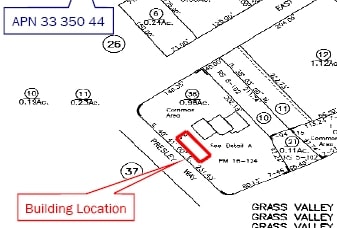 1061 E Main St, Grass Valley, CA à vendre - Plan cadastral – Image 2 sur 30
