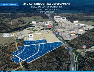 Plus de détails pour SKG at Hachar Industrial Park, Laredo, TX - Terrain à vendre