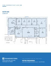 1100 Connecticut Ave NW, Washington, DC à louer Plan d’étage– Image 1 sur 1