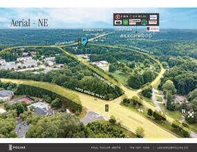 105 Old Epps Bridge Rd, Athens, GA - Vue aérienne vue de carte
