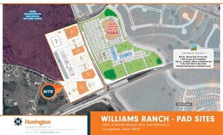 Plus de détails pour NWC of Ronald Reagan Blvd. & Williams Dr, Georgetown, TX - Terrain à louer