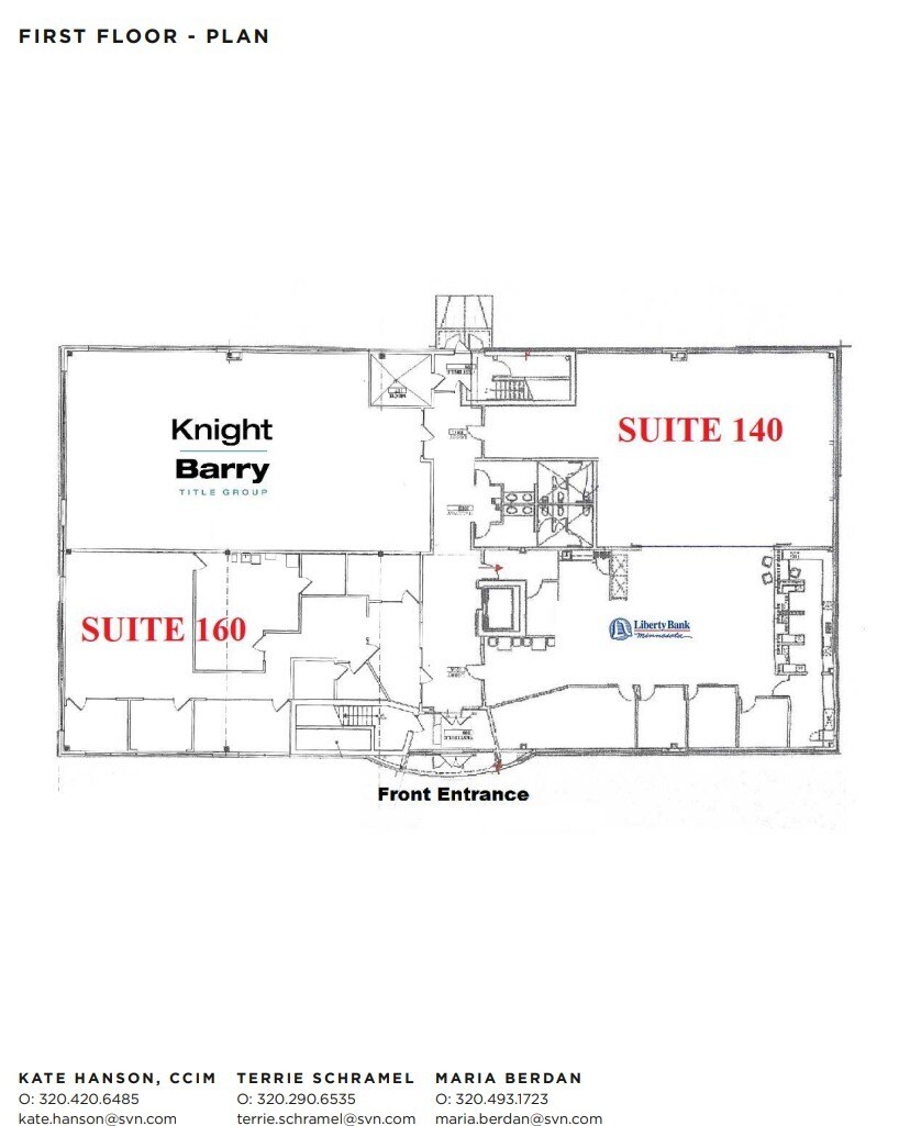 818 2nd St S, Waite Park, MN à louer Plan d’étage– Image 1 sur 1