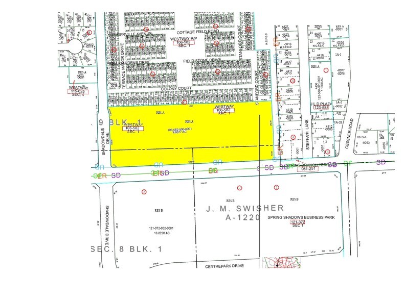 10350 Clay Rd, Houston, TX à louer - Plan cadastral – Image 2 sur 6