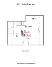 1933 Echo Park Ave, Los Angeles, CA à louer Plan de site– Image 1 sur 1