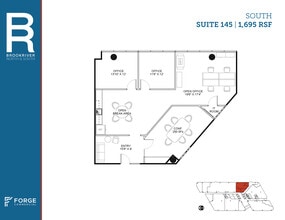 8200 Brookriver Dr, Dallas, TX à louer Plan d’étage– Image 1 sur 1