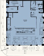 744 S Dearborn St, Chicago, IL à louer Plan d’étage– Image 1 sur 3