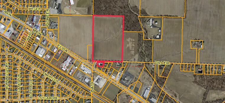 000 Diller Rd, Lima, OH à vendre - Aérien – Image 2 sur 2