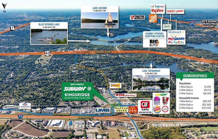 1498 NW Woods Chapel Rd Rd, Blue Springs, MO à louer - Photo de l’immeuble – Image 3 sur 5