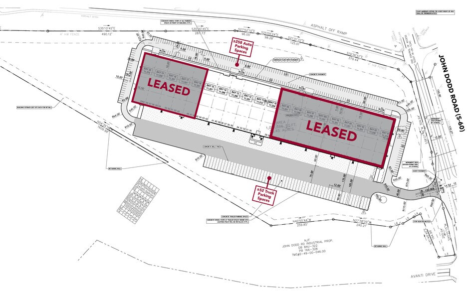 380 John Dodd Rd, Spartanburg, SC à louer - Plan d’étage – Image 2 sur 28