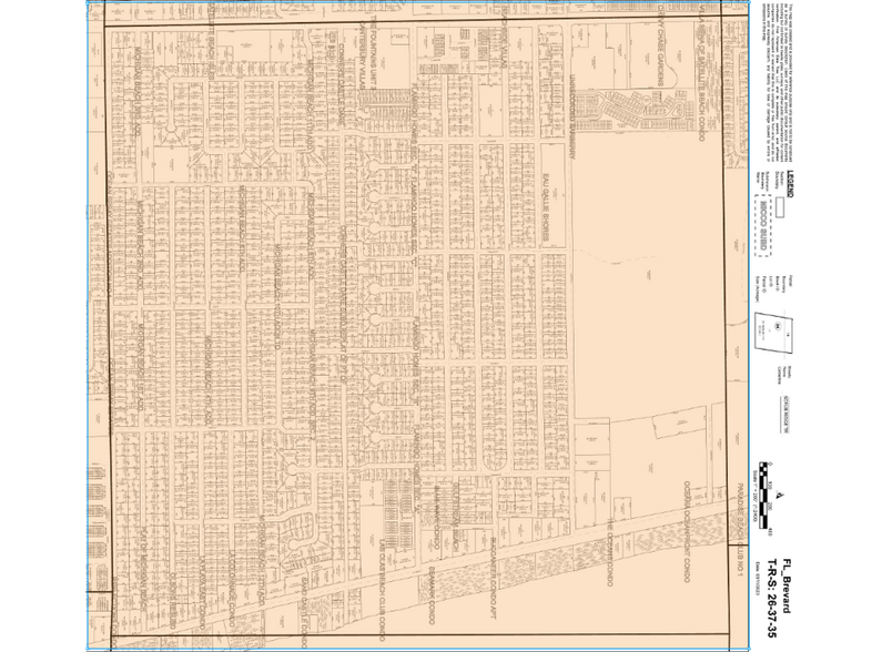 1324 Highway A1A, Satellite Beach, FL à louer - Plan cadastral – Image 2 sur 2