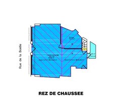 32 Rue La Boétie, Paris à louer Plan d’étage– Image 1 sur 2