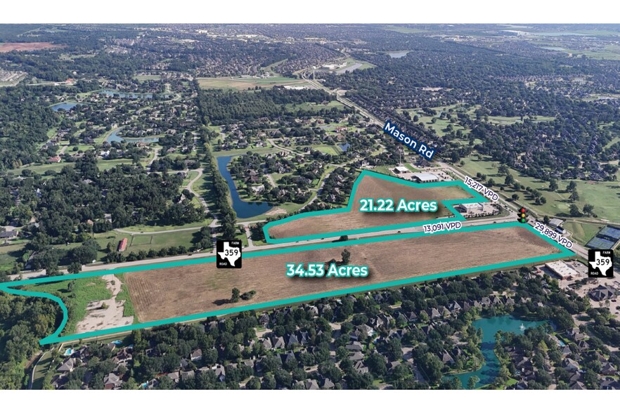 Mason Rd at FM 359 Rd, Richmond, TX à vendre - Photo principale – Image 1 sur 6