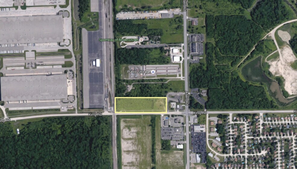King Rd, Brownstown Twp, MI à vendre - Photo de l’immeuble – Image 1 sur 1