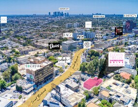 1112 N Sherbourne Dr, West Hollywood, CA - Vue aérienne  vue de carte - Image1