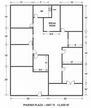 6360-6480 W Flamingo Rd, Las Vegas, NV à louer Plan d’étage– Image 1 sur 1
