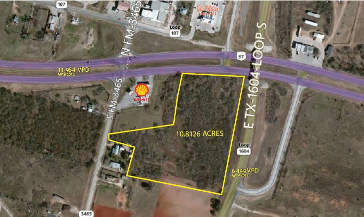 12198 US Highway 87 East At Loop 1604, Adkins, TX à louer - Photo de l’immeuble – Image 2 sur 2