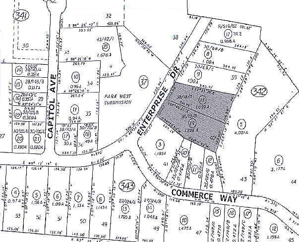6166 Enterprise Dr, Diamond Springs, CA à louer - Plan cadastral – Image 2 sur 2