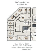 350 Sentry Pky, Blue Bell, PA à louer Plan de site– Image 1 sur 1
