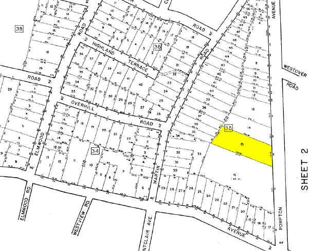 80 Pompton Ave, Verona, NJ à louer - Plan cadastral – Image 3 sur 12