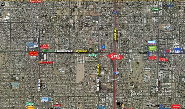 2647 W Glendale Ave, Phoenix, AZ à vendre - Aérien – Image 2 sur 8