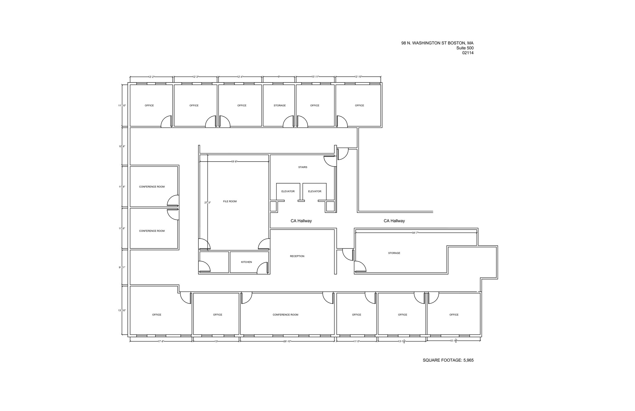 98 N Washington St, Boston, MA à louer Plan de site– Image 1 sur 1