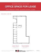 1156 Shure Dr, Arlington Heights, IL à louer Plan d’étage– Image 1 sur 1