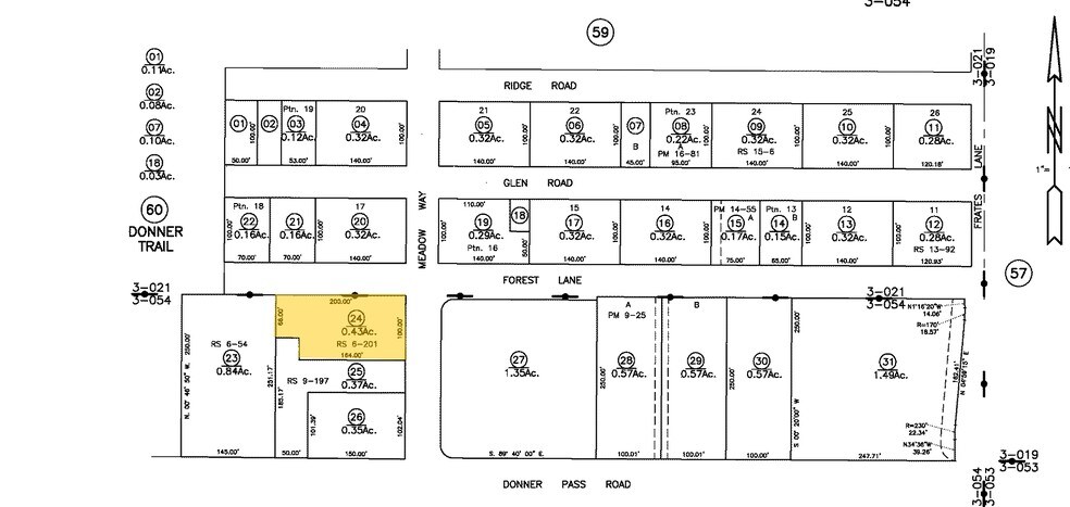 10038 Meadow Way, Truckee, CA à louer - Plan cadastral – Image 2 sur 2