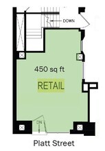 1 Platt St, New York, NY à louer Plan d’étage– Image 1 sur 1
