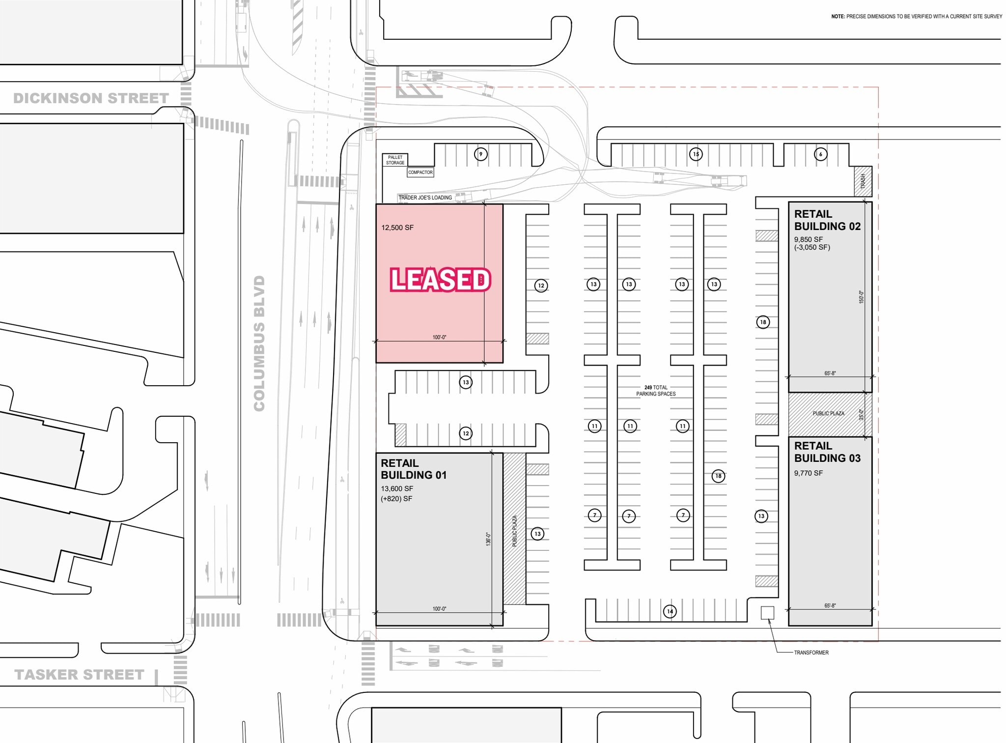 1501-1525 S Columbus Blvd, Philadelphia, PA à louer Plan de site– Image 1 sur 1