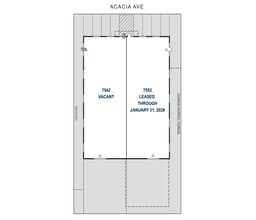 7542-7552 Acacia Ave, Garden Grove, CA à louer Plan de site– Image 1 sur 1