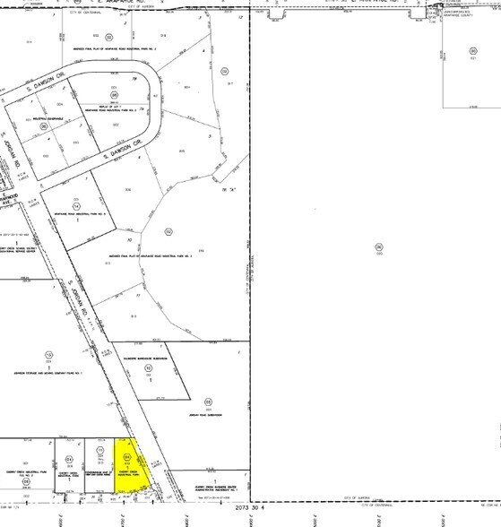 7079 S Jordan Rd, Centennial, CO à louer - Plan cadastral – Image 2 sur 23