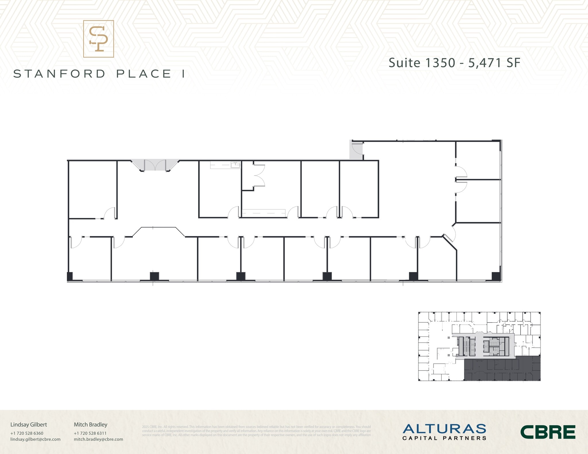 8055 E Tufts Ave, Denver, CO à louer Plan de site– Image 1 sur 1