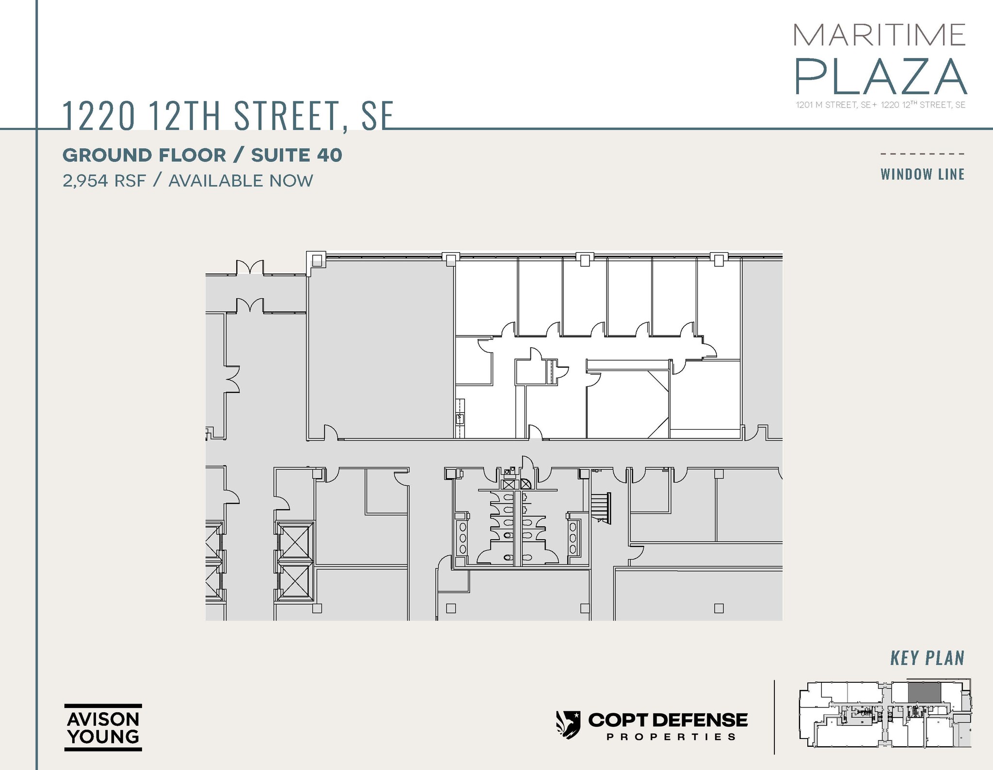 1220 12th St SE, Washington, DC à louer Plan d’étage– Image 1 sur 1