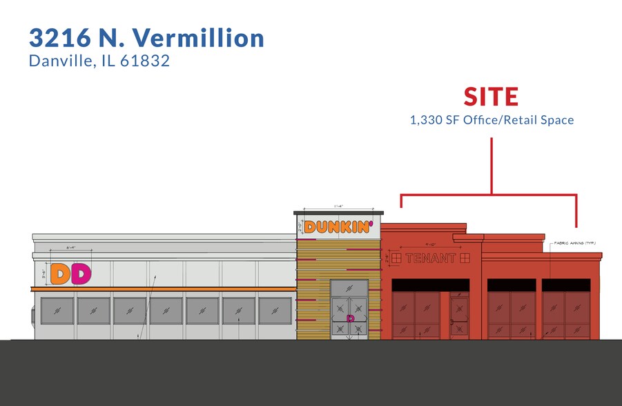 3216 N Vermilion St, Danville, IL à louer - Photo de l’immeuble – Image 1 sur 2