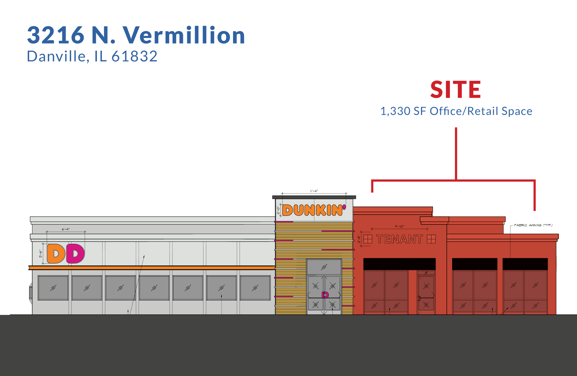 3216 N Vermilion St, Danville, IL à louer Photo de l’immeuble– Image 1 sur 3