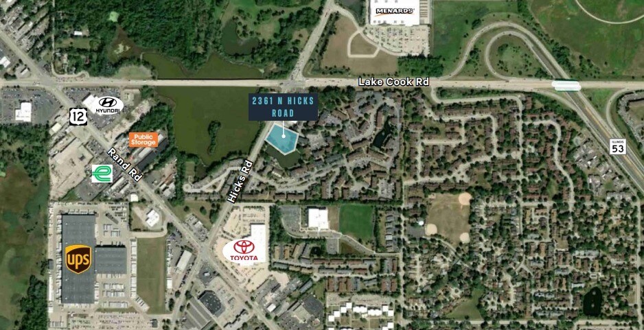 2361 N Hicks Rd, Palatine, IL à vendre Photo de l’immeuble– Image 1 sur 5