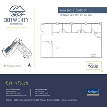 3020 E Camelback Rd, Phoenix, AZ à louer Plan d’étage– Image 1 sur 1