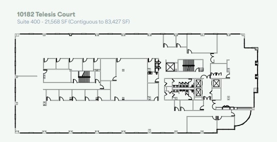 10188 Telesis Ct, San Diego, CA à louer Plan d’étage– Image 1 sur 1