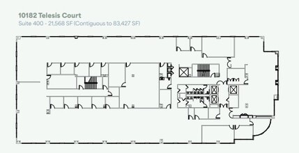 10188 Telesis Ct, San Diego, CA à louer Plan d’étage– Image 1 sur 1