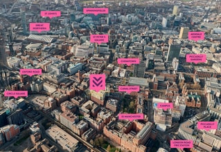 1 Lister Venice St, Manchester, GTM - Vue aérienne vue de carte