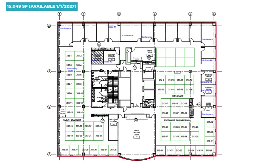 2800 Cantrell Rd, Little Rock, AR à louer Plan d’étage– Image 1 sur 1