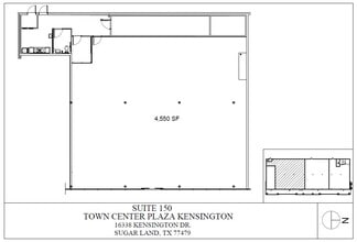 16338 Kensington Blvd, Sugar Land, TX à louer Plan d’étage– Image 1 sur 1