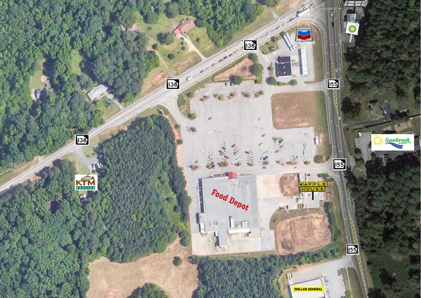 5007 GA-155 N, Stockbridge, GA à vendre - Photo de l’immeuble – Image 2 sur 7