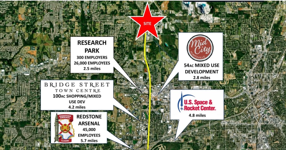 Research Park Boulevard Northwest, Huntsville, AL à vendre - Autre – Image 3 sur 3