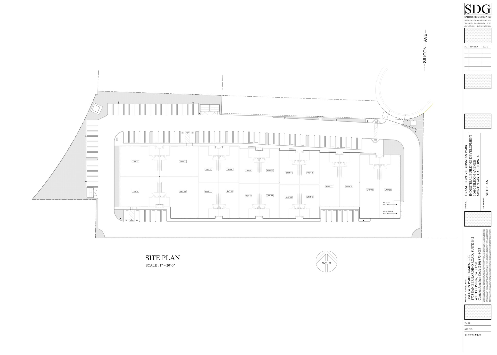 10680 Silicon Ave, Montclair, CA à louer Plan de site– Image 1 sur 1